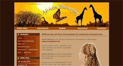 Desktop Screenshot of african-butterfly.de